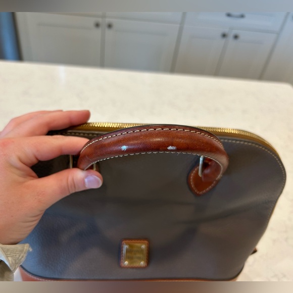 Dooney & Bourke Pebble Grain Zip Zip Satchel - Picture 6 of 16